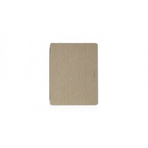 Macally Hardshell Clear Case with Detachable Cover for iPad 2nd-4th Generations - Tan
