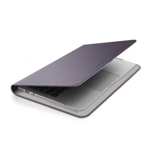 Macally Protective Case Cover for 11" Macbook Air - Purple