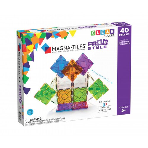 Magna Tiles Freestyle 40-Piece Set