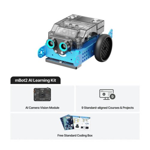 Makeblock mBot2: STEM Education Coding Robot Kit for AI Learning - mBot2 AI Learning Kit