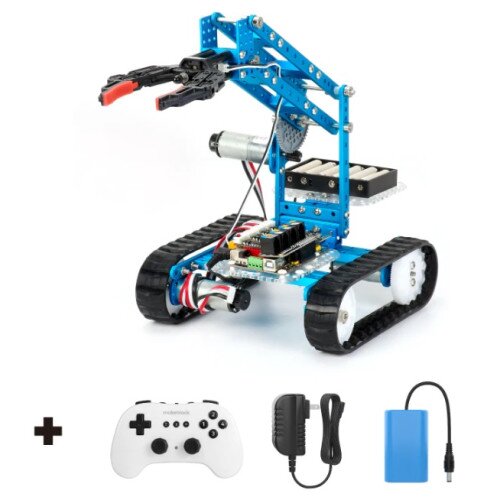 Makeblock mBot Ultimate 10-in-1 DIY Building Coding Robot Kits For Students - Remote Controller+Battery Kit