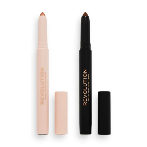 Makeup Revolution Contour and Shadow Crayons - Tan to Dark