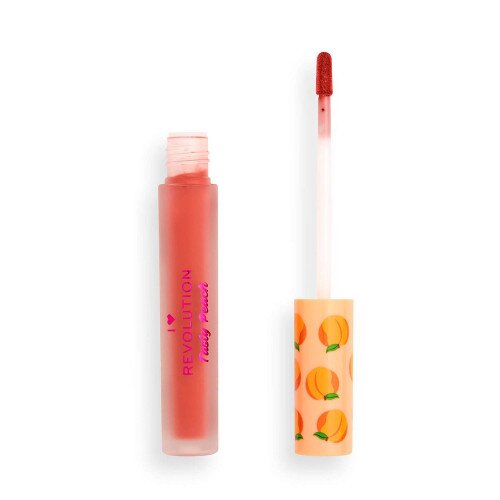 Makeup Revolution I Heart Tasty Peach Liquid Lipstick - Nectarine
