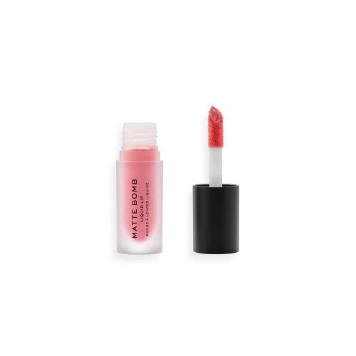 Makeup Revolution Matte Bomb Coral Cheer Liquid Lipstick