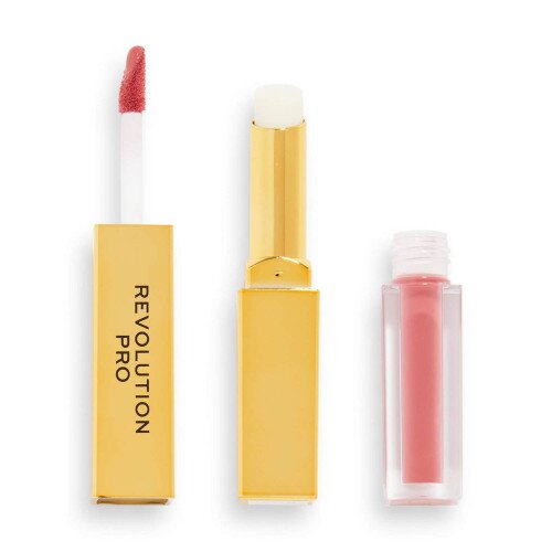 Makeup Revolution Pro Ultimate Stay Lip Duo (Various Shades) - Tease