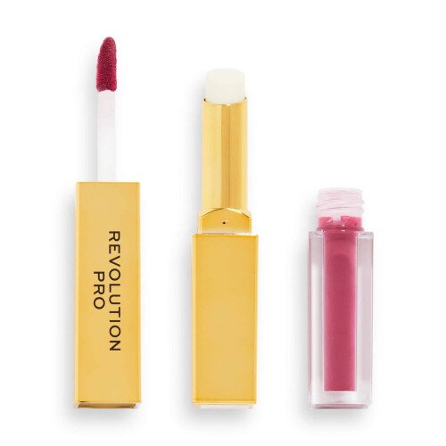 Makeup Revolution Pro Ultimate Stay Lip Duo (Various Shades) - Thirst