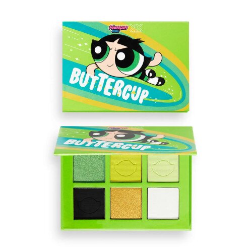 Makeup Revolution XX Revolution x Powerpuff Girls Power Shadow Palette - Buttercup