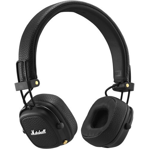 Marshall Major III Bluetooth On-Ear Wireless Headphones - Black