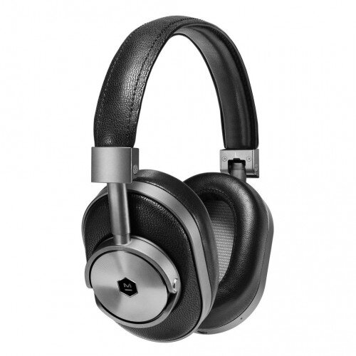 Master & Dynamic MW60 Wireless Over-Ear Headphones - Gunmetal / Black Leather