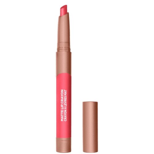 L'Oreal Paris Matte Lip Crayon, Lasting Wear, Smudge Resistant - Hot Apricot