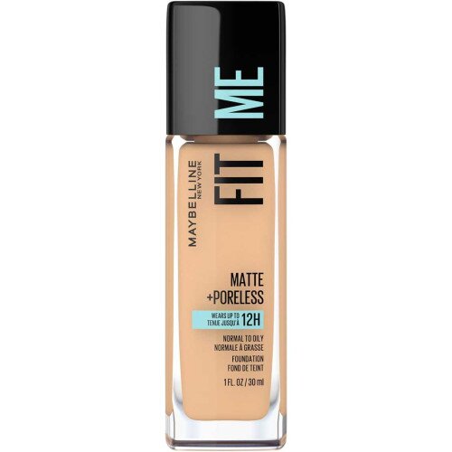Maybelline Fit Me Matte + Poreless Foundation Makeup - 220 Natural Beige