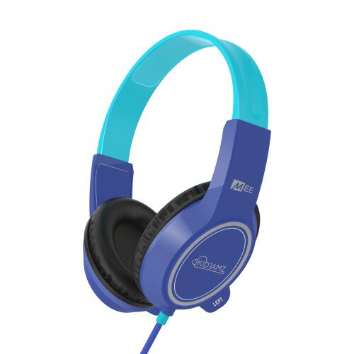MEE audio KidJamz 3 Child Safe Headphones for Kids with Volume-Limiting Technology - Blue