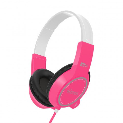 MEE audio KidJamz 3 Child Safe Headphones for Kids with Volume-Limiting Technology - Pink