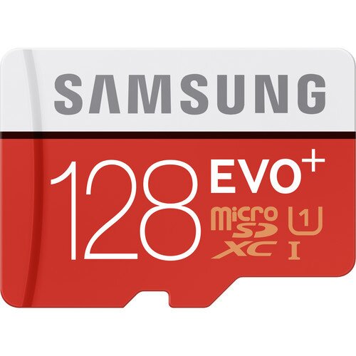 Samsung MicroSDXC EVO+ Memory Card w/ Adapter - 128GB