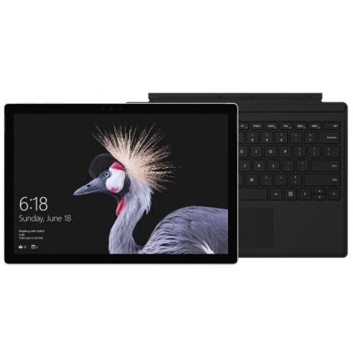 Microsoft Surface Pro + Black Type Cover Bundle