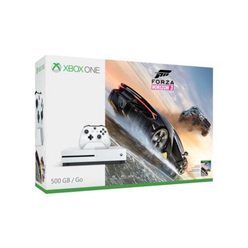 Microsoft Xbox One S Console - Forza Horizon 3 Bundle - 500GB
