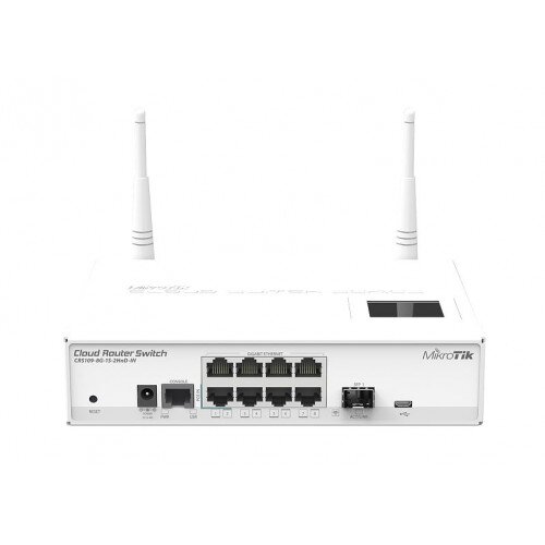 MikroTik CRS109-8G-1S-2HnD-IN Cloud Router Switch