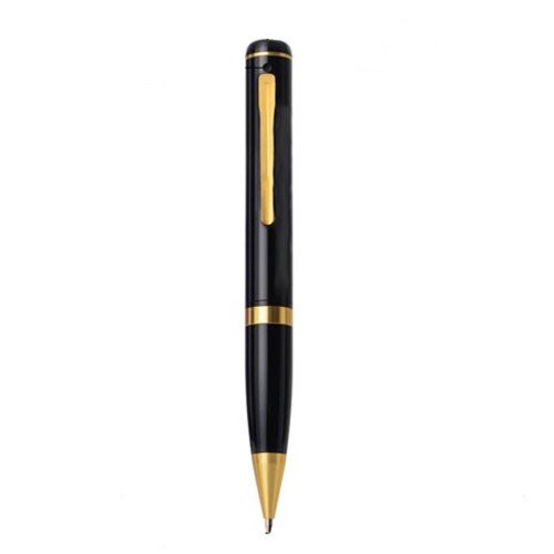 Mini Gadgets Gold 720p Video Pen with Motion Detection