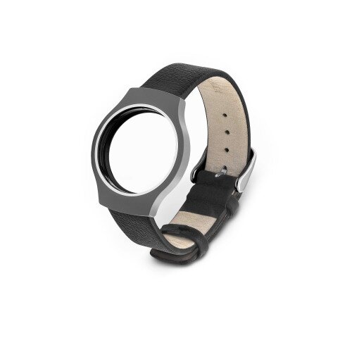 Misfit Pebbled Leather Band - Black