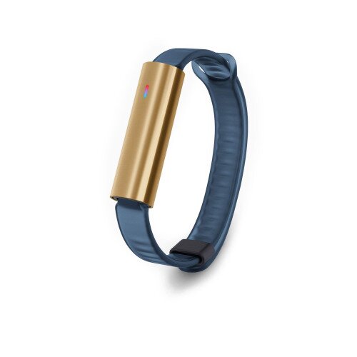 Misfit Ray Fitness + Sleep Tracker - Midnight Sport Band - Gold Tone