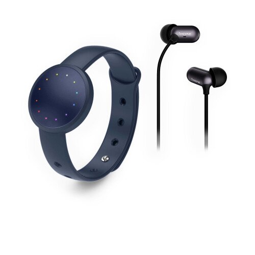 Misfit Shine 2 + 1More In-Ear Headphones - Navy