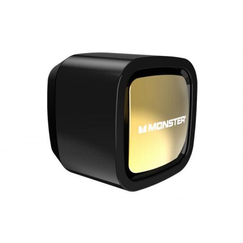 Monster Mobile Single USB Wall Charger - Black and Gold