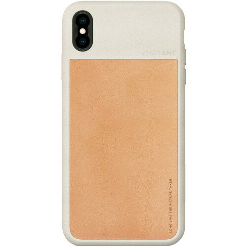 Moment iPhone Photo Case - iPhone XS Max - Tan Leather