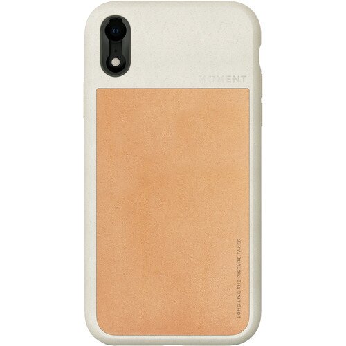 Moment iPhone Photo Case - iPhone XR - Tan Leather