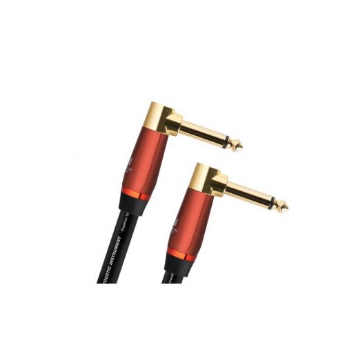 Monster Prolink Acoustic Pro Audio Angled Instrument Cable