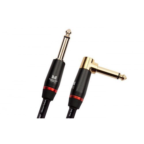 Monster Prolink Bass Pro Audio Angled Instrument Cable - 12ft