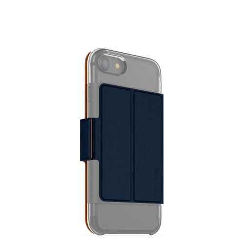 mophie hold force folio Made for hold force base case for iPhone 7 - Navy/Orange