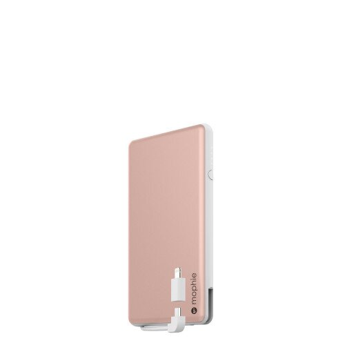 mophie powerstation plus Made for Smartphones, Tablets & USB Devices - Rose Gold