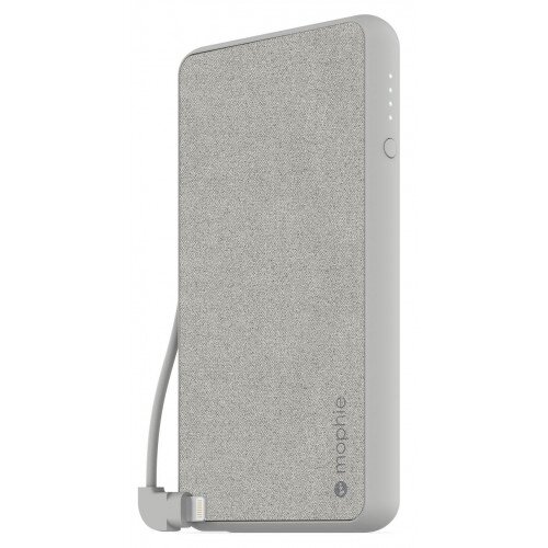mophie Powerstation Plus with Lightning Connector - Heather Grey