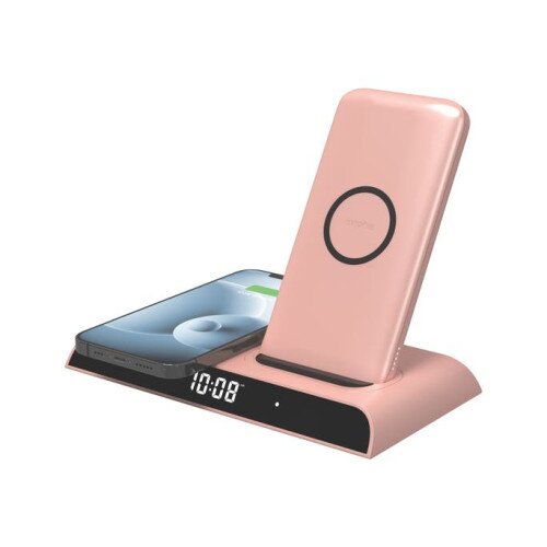 mophie Powerstation Wireless Dock - Rose Gold