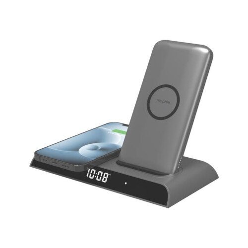 mophie Powerstation Wireless Dock - Charcoal