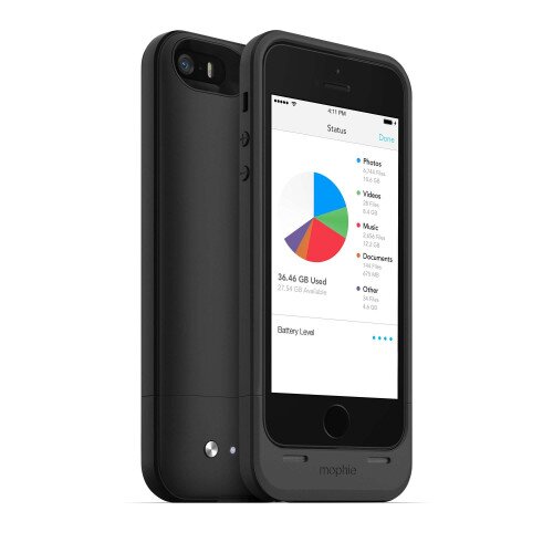 mophie space pack for iPhone SE/5s/5 - 16GB - Black