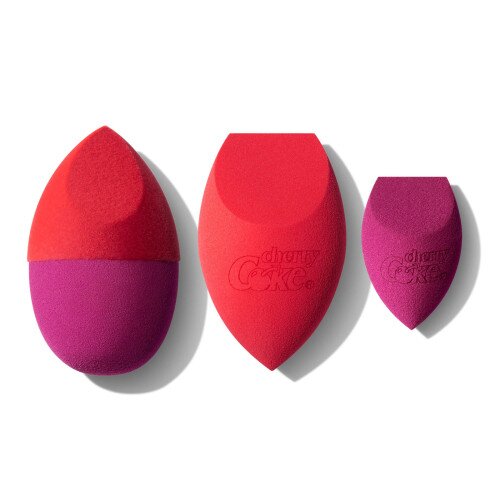 Morphe Coca-cola X Morphe Bunch O'cherries 3-piece Beauty Sponge Set