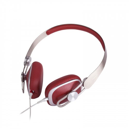 Moshi Avanti Over-Ear Wired Headphones - Burgundy Red