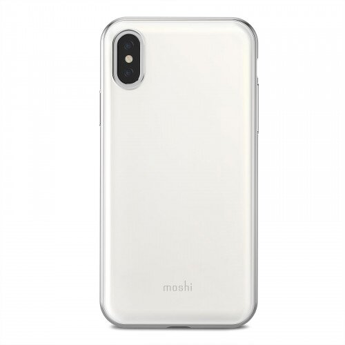 Moshi iGlaze Slim Hardshell Case for iPhone XS/X - Pearl White