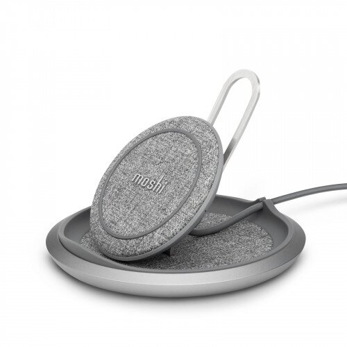 Moshi Lounge Q Wireless Charging Stand with Adjustable Height