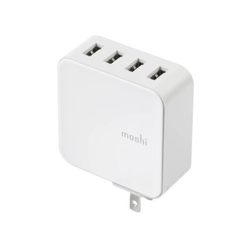 Moshi ProGeo 4-Port USB Travel Charger