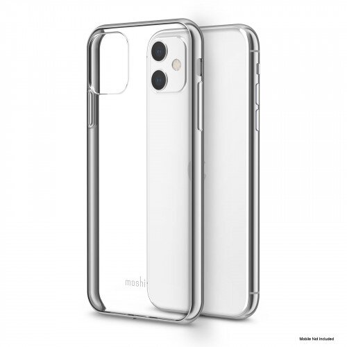 Moshi Vitros Clear Case for iPhone 11 - Jet Silver