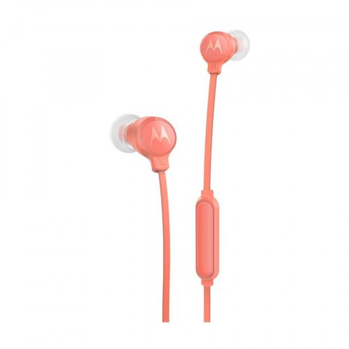 Motorola Earbuds 3 In-Ear Wired Headphones - Crimson