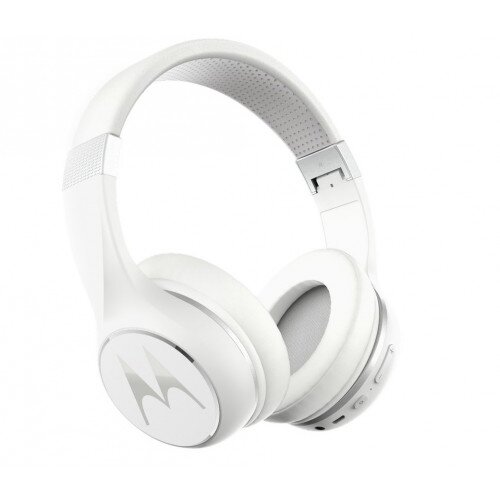 Motorola Escape 220 Over-Ear Wireless Headphones - White