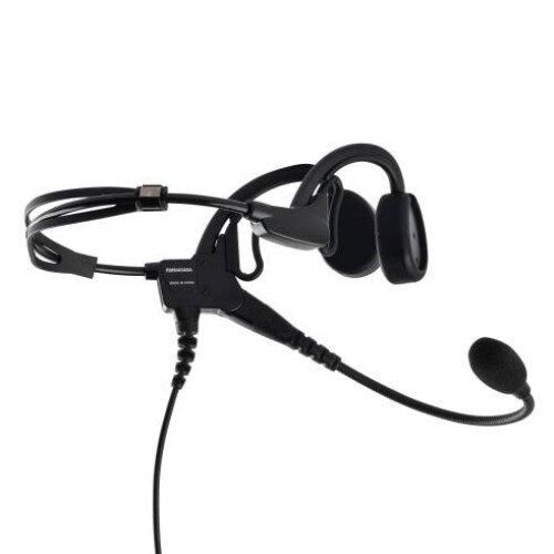 Motorola Lightweight Temple Transducer Headset