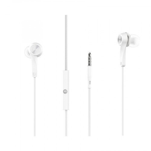 Motorola Pace 120 In-Ear Wired Headphones - White