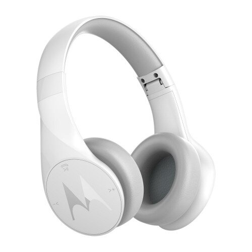 Motorola Pulse Escape Over-Ear Wireless Headphones - White