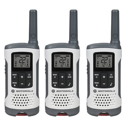 Motorola Talkabout T260 Two-Way Radios - 3-Pack