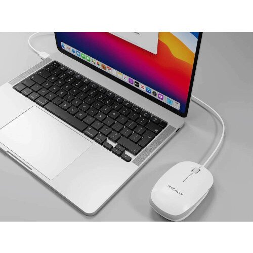 Macally Wired USB Mouse for Mac & PC - 7