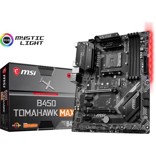 MSI B450 Tomahawk Max Gaming Motherboard